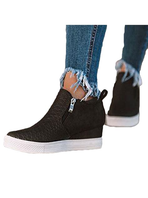 cool wedge sneakers|comfortable wedge sneakers for women.